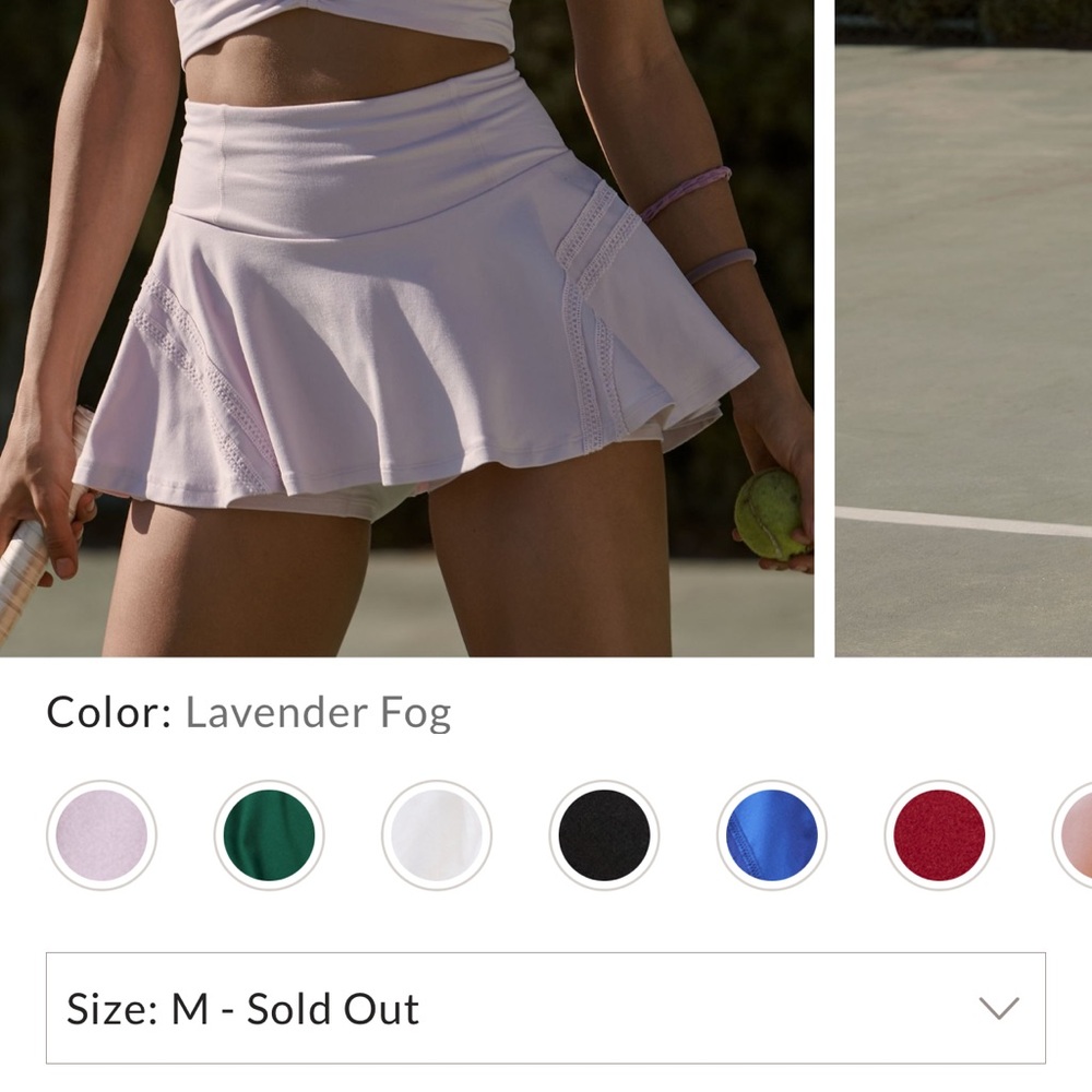 Free People Lavender Fog Mini Skirt